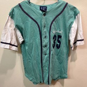 Vintage Gap Baseball Jersey 1990s Youth XL